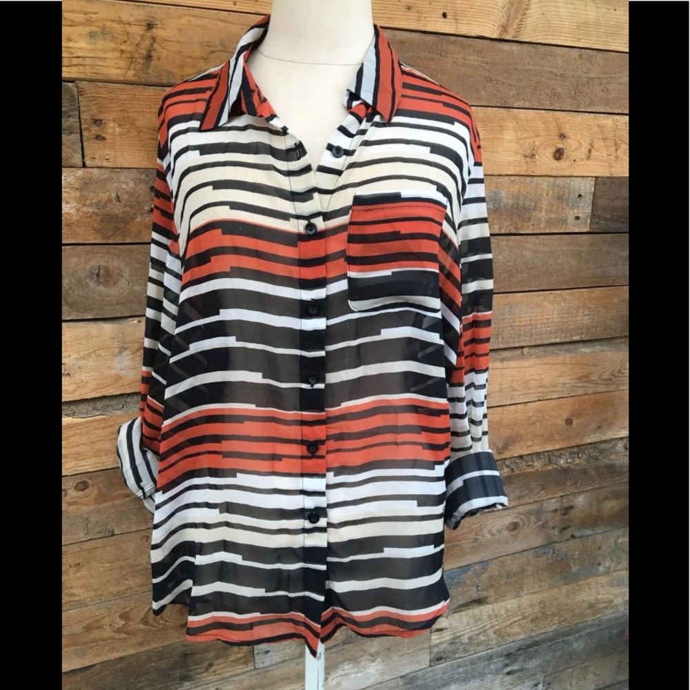 Button Down Blouse